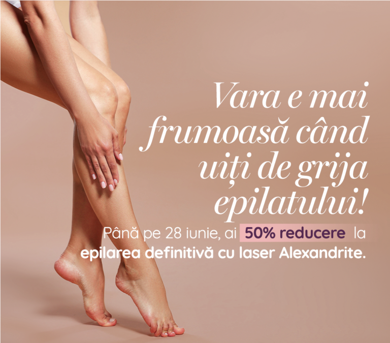 50% reducere la abonamentele de epilare definitivă