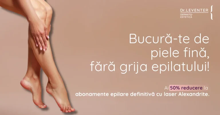 50% reducere la abonamentele de epilare definitivă